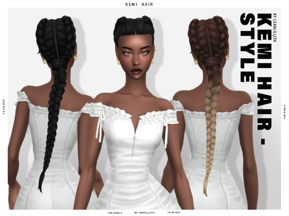 Прическа Kemi Long Braid Hairstyle